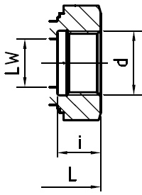 Рис.2. Схема соединения шарового блочного крана BKH-G12 DN 13 PN500